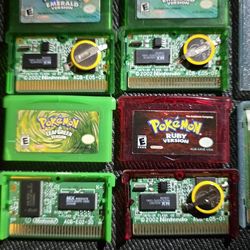 Authentic Pokémon Collection With Consoles