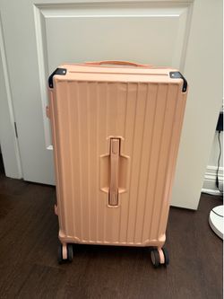 24” Hard Shell Spinner Luggage Suitcase - Pink