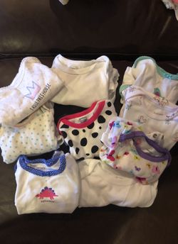 Baby girl onesies 6/9 months