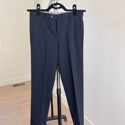 Nordstrom Flat Front Stretch Regular Dress Pants Boys 16 