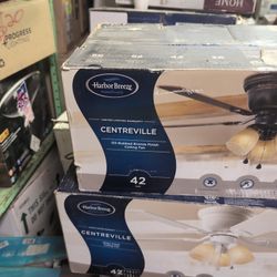 FAN Harbor Breeze Centreville Bronze Finish 