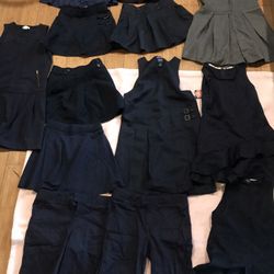 School Uniforms For Girl Size 6/8 Mix Dresses And Pants Each $8 