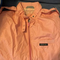 VTG Members Only Pink Jacket Size Small