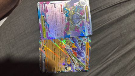 Chandelure and Garchomp Bundle ( authentic )