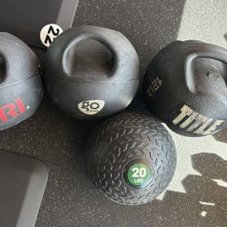 Slam Balls And Medicine Balls