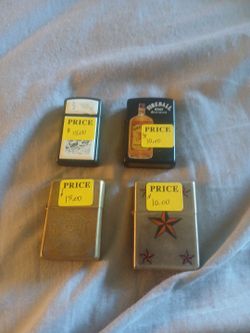 Vintage zippos