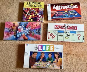 Various Vintage Board Games