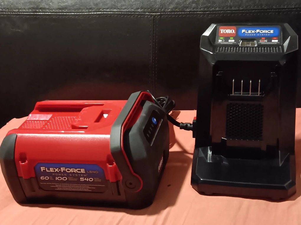 60v Toro Flex Force Battery W/charger 