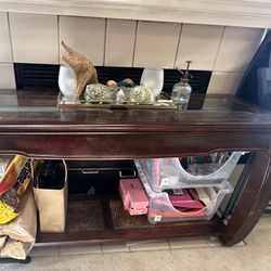 Free Sofa Table- JUST THE TABLE & Glass 
