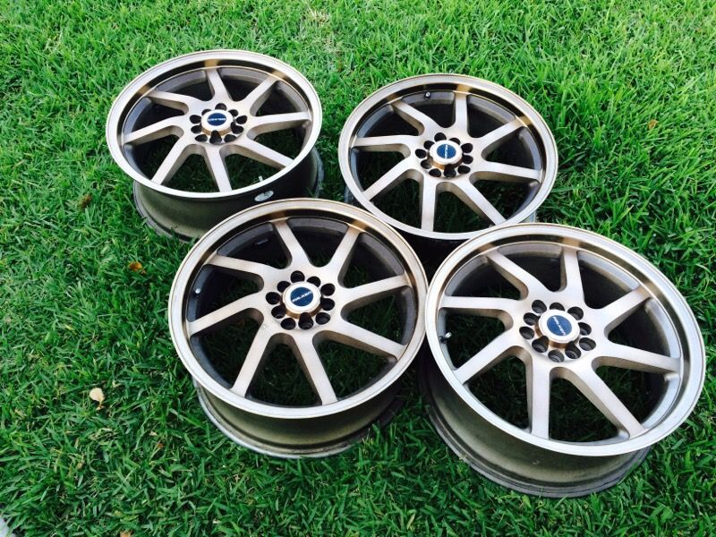 18 inch wheels. Falken Hanabi