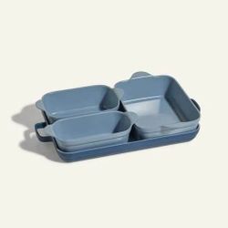 Our Place Bakeware Set 5pcs in a set.
Five easy pieces that will change the way you cook in your ove
