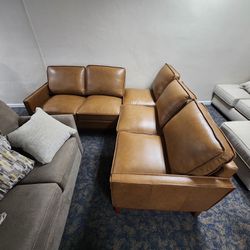 Leather Sofa Love Sectionals
