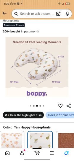 Bippy nursing pillow