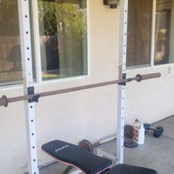 Bench And Squad Rack 