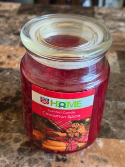 Rite Aid Home Cinnamon Spice Scented Candle