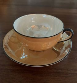 Noritake 1930’s lusterware tea cups and saucers. Set of 3, total of 6 pieces. 30.00