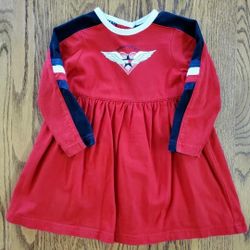 Tommy Hilfiger Girls 6-12M Dress Red