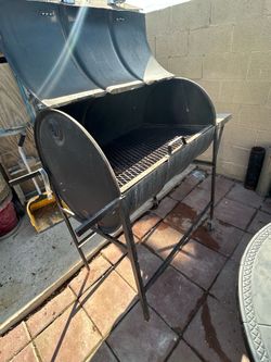 Grill & bonfire pit