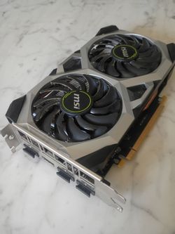 MSI Dual-Fan graphics card 1660 super