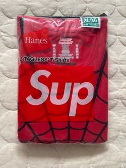 Supreme Hanes Spider-Man Tagless Tees (2 Pack)