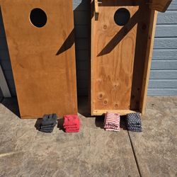 Cornhole Boards And Bags 