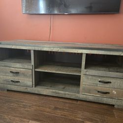 TV Entertainment Center With Drawer