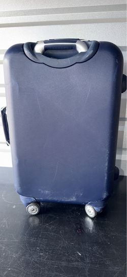 Tommy Hilfiger navy hard-shell spinner