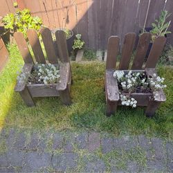 Chair Planters