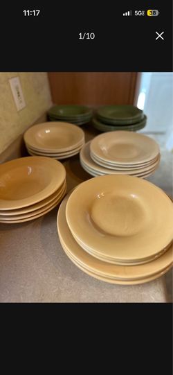 Pottery barn plate sets