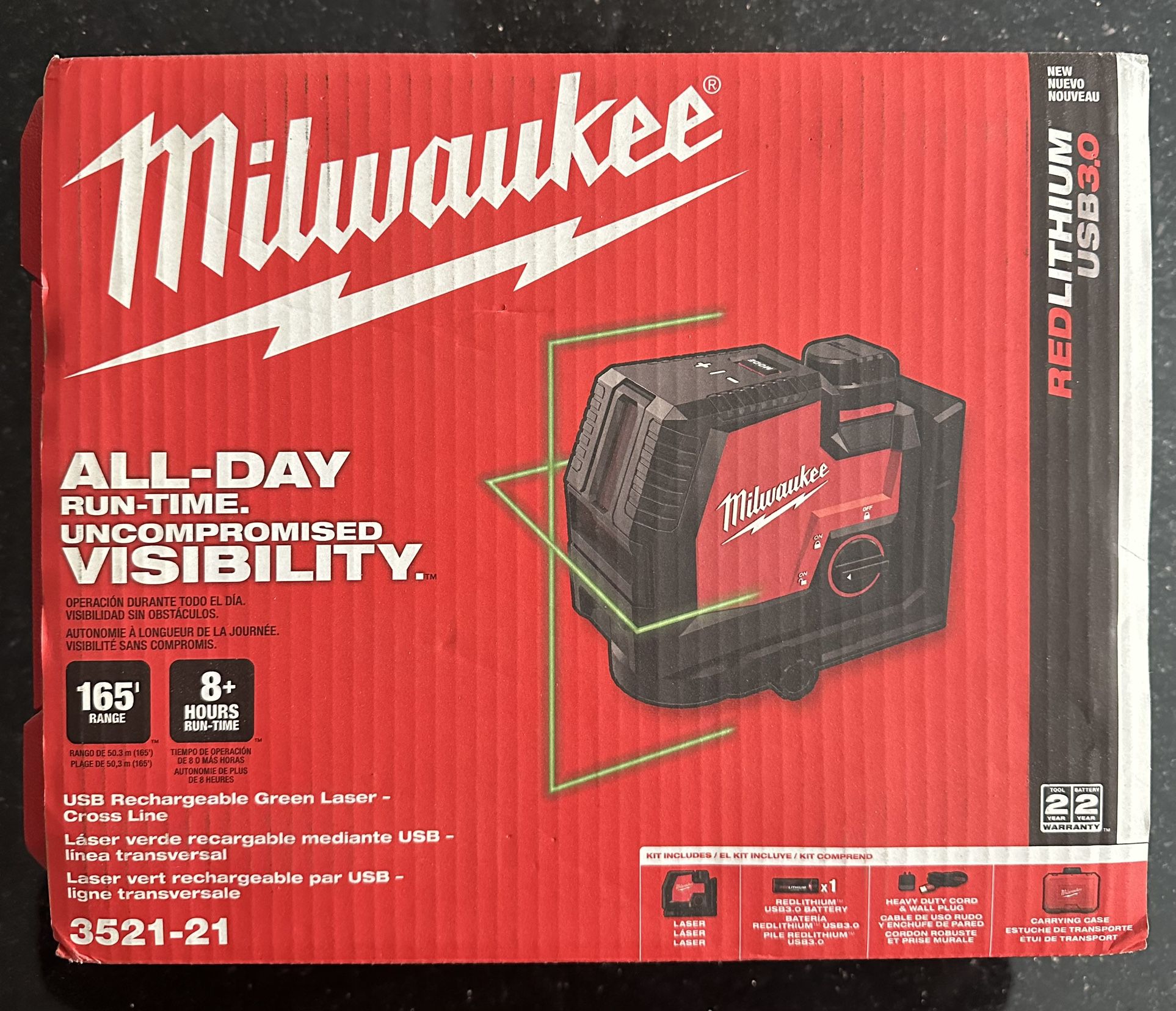 New Milwaukee Laser Level