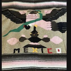 Vintage Mexican Shape Blanket