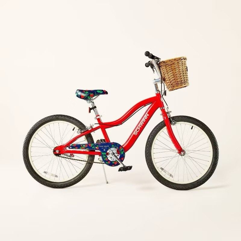 Kate Spade Red strawberry bike