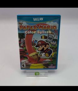 Paper Mario color splash Wii U