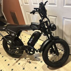 E-bike $460 Need Brakes Adjusted Runs Fast  Moped Still 80 Mile Range 48v Battery 