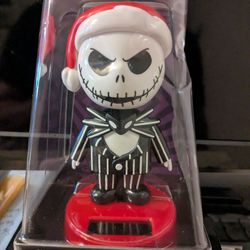 Jack Skellington Solar Bobble Head