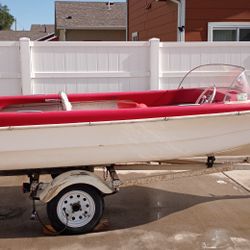 1958 Redfish 35 hp Evinrude Lark