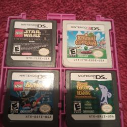 DS And DS3 Nintendo Games
