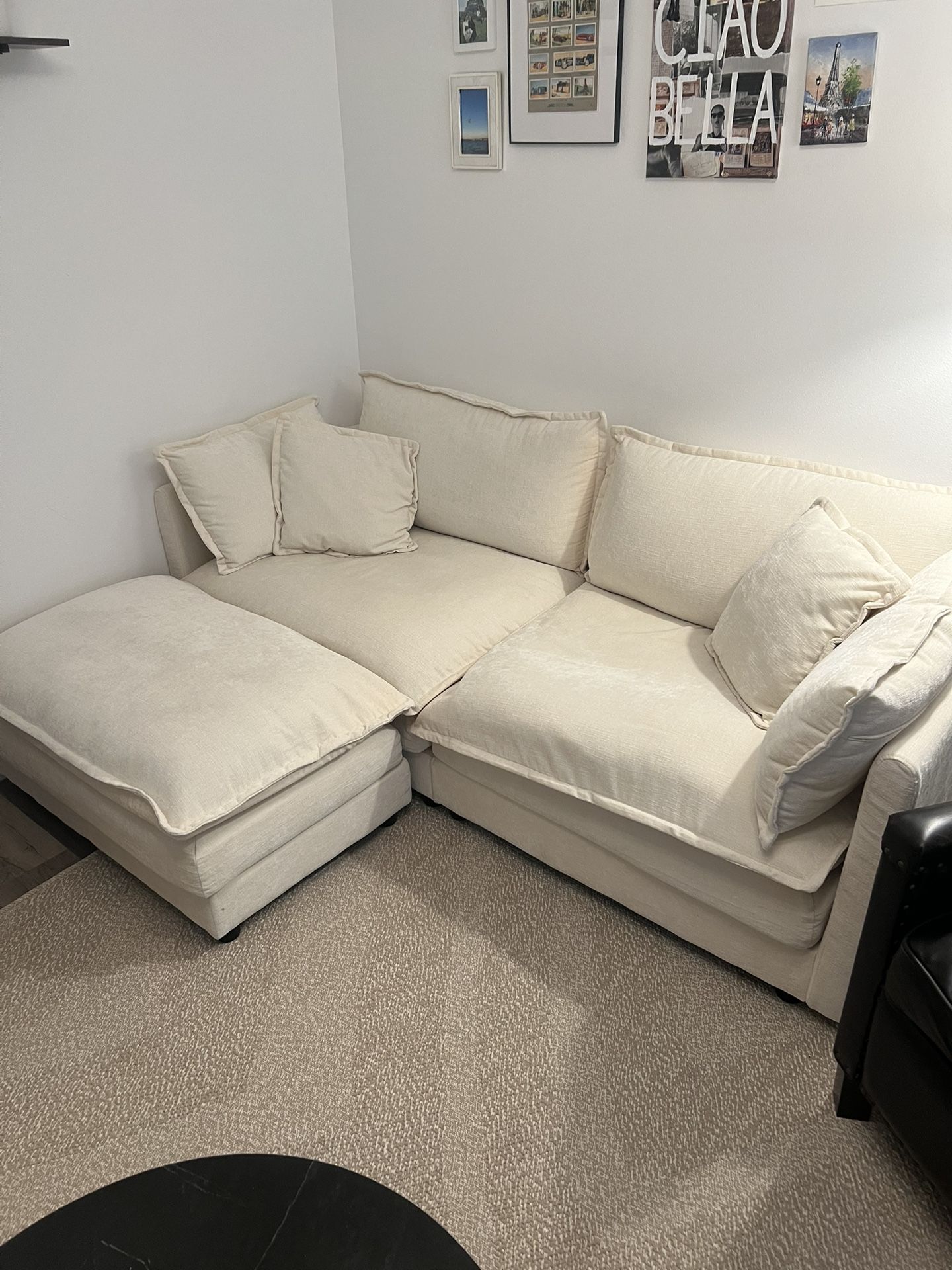 Cream Couch