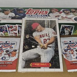 Mike Trout Puzzle Topps Heritage. '22-'23. Iconic. Never Open. MLB. Los Angeles 