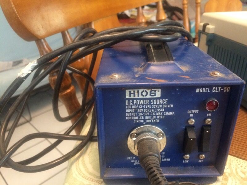 ASG Hios CL 4000 24 DC Electric Torque 1/4" Screwdriver with CLT-50