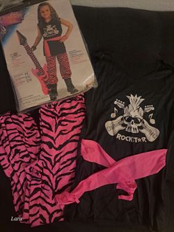 Rock Star Girl Kids Halloween Costume