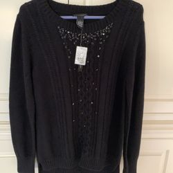 Black Sweater/ Top