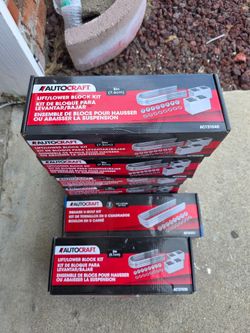 Lowering / lift blocks New