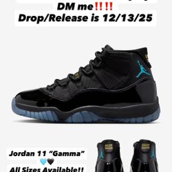 Jordan 11 Gamma Pre-Order. ALL SIZES AVAILABLE!