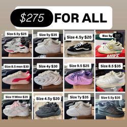 Nikes And More Package All For $275