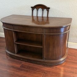 Curved Desk With Chair
