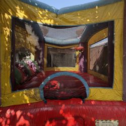 24ft Combo Slide Bounce House 