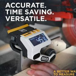 M1 Caliber Digital Measuring Tool Accessories for Miter Saw Chop Feed Carpentey New In Box