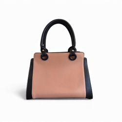 NEW Women’s Handbag Crossbody Shoulder Bag or Hand Held Purse Tan/Black Trim