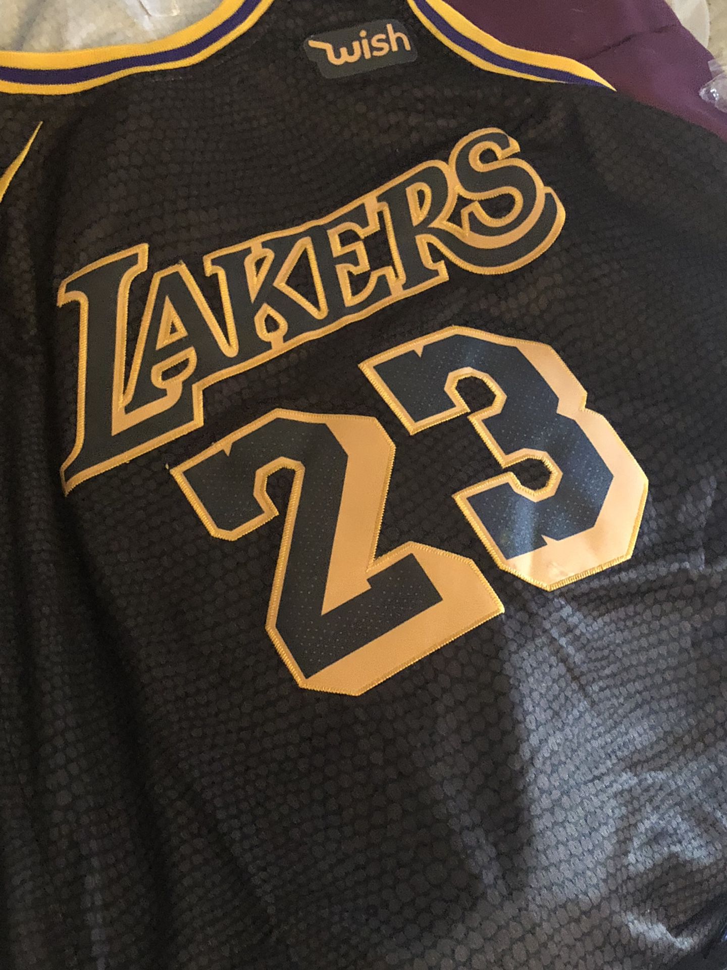 Medium Lakers Lebron Jersey *NotUsedYet